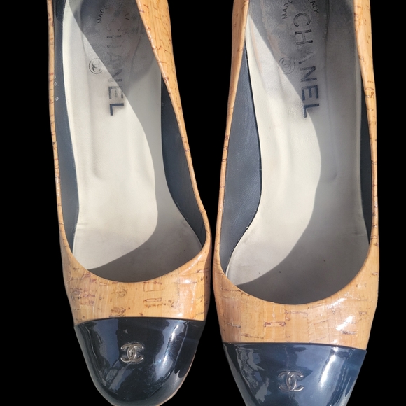 Chanel Cork Heel Size 40 - Picture 5 of 5
